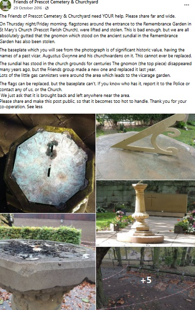theft of the ancient sun dial