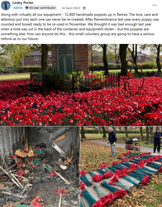 vandalism april 2022
