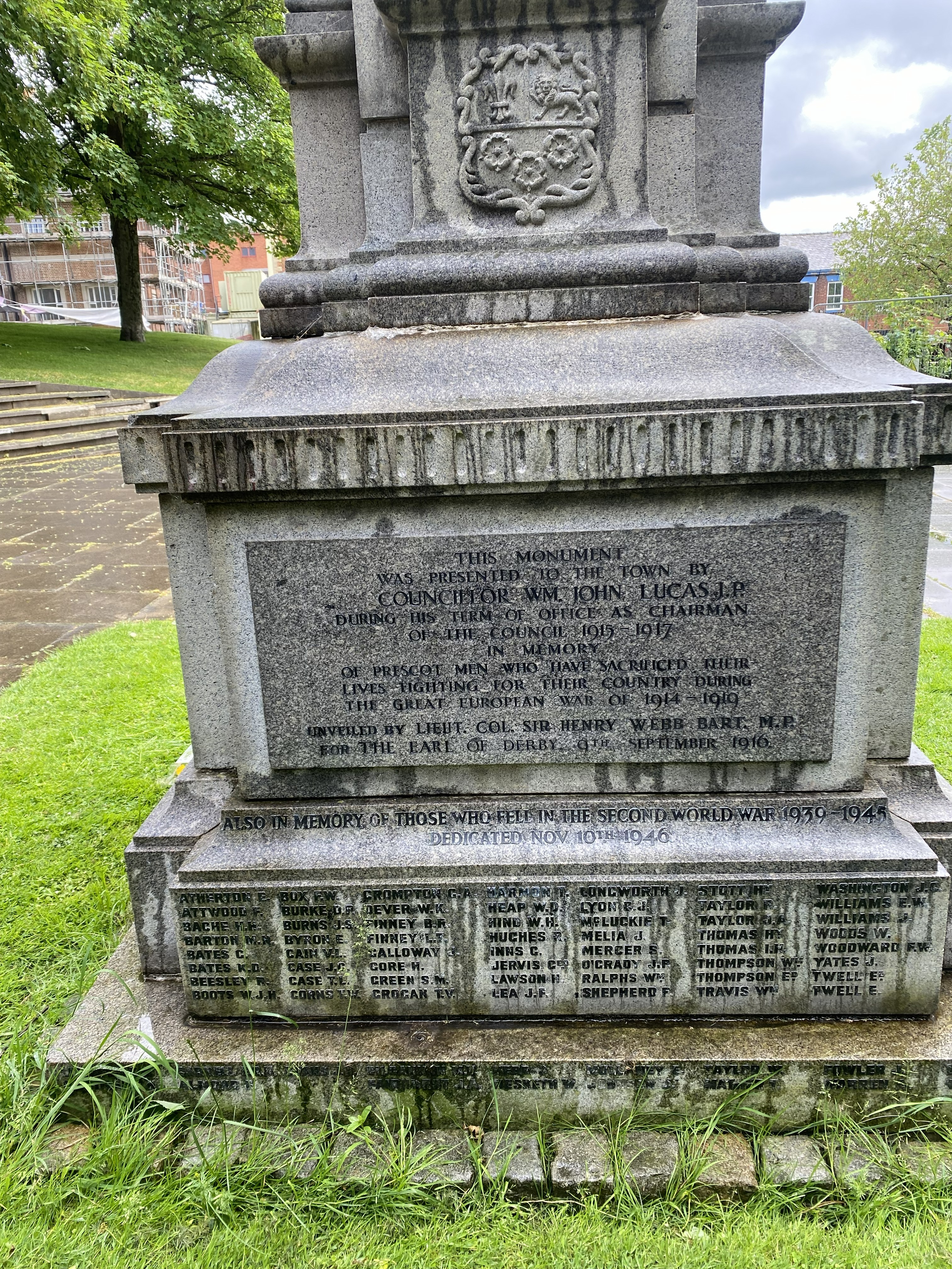 War memorial names #4